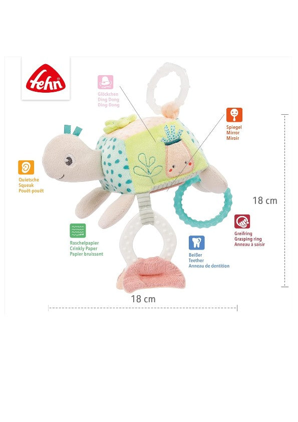 Tortue d'activité doudou