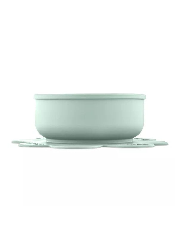 Assiette - bol fleur verte