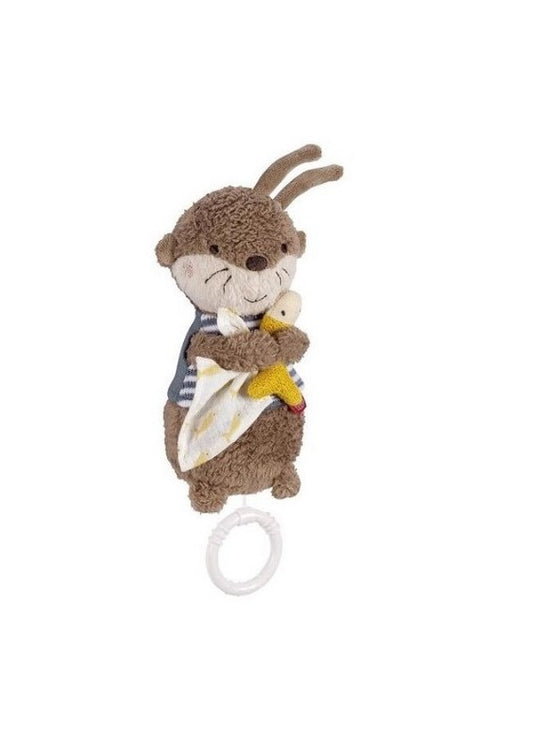 Loutre musicale doudou