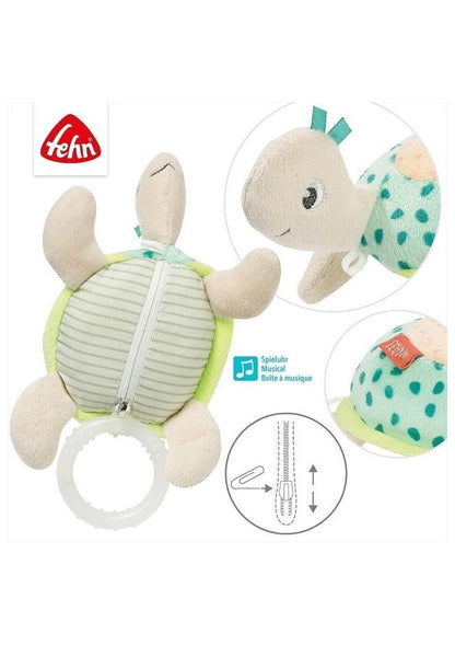 Tortue musicale doudou